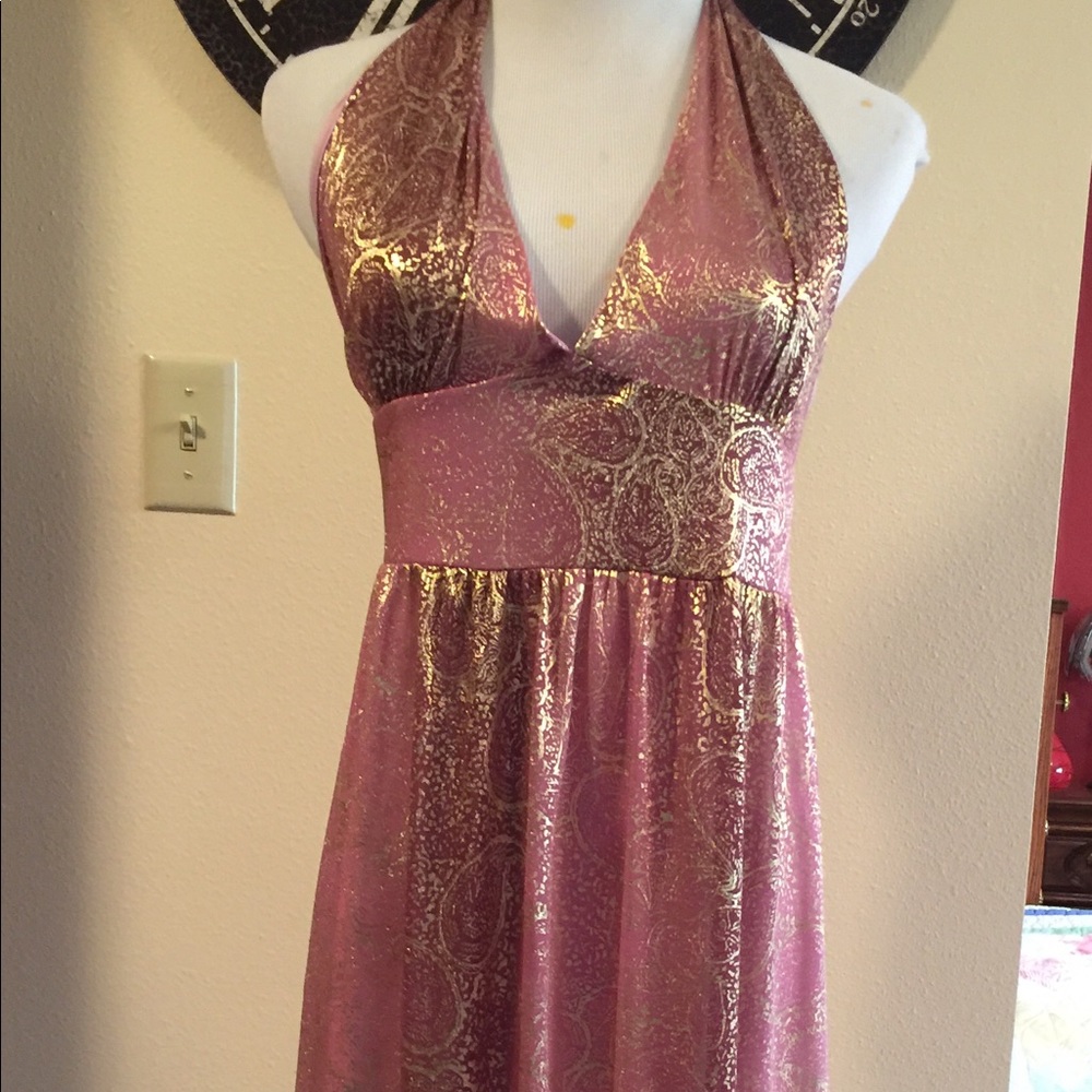 Charlotte Russe shimmer dress in size L
